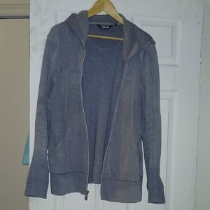 Gray Zip-Up HoodieWomen